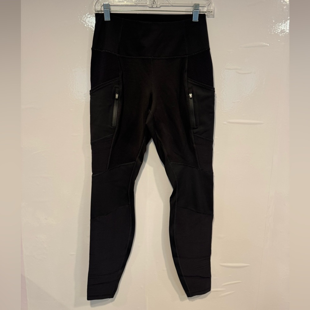 Athleta black Moto‎ leggings